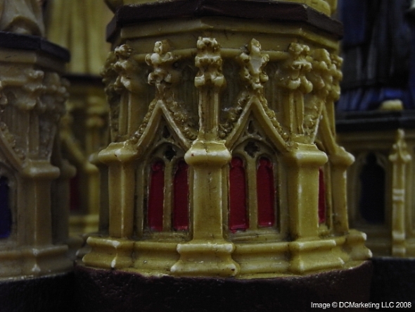 Canterbury Cathedral Hand Decorated Theme Chess Set