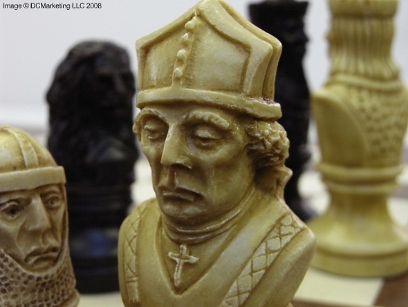 Richard the Lionheart Plain Theme Chess Set