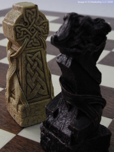 Celtic Plain Theme 
Chess Set