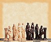 Gods of Mythology Plain Theme Chess Set