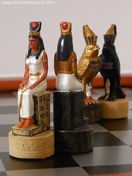 Egyptian Themed Chess Set