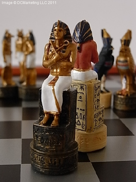 Egyptian Themed Chess Set