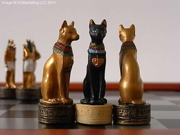 Egyptian Themed Chess Set