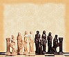 Gods of Mythology Plain Theme Chess Set