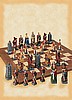 Battle of Culloden Hand Painted Theme Chess Set