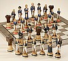Battle of Trafalgar Hand Decorated Theme Chess Set